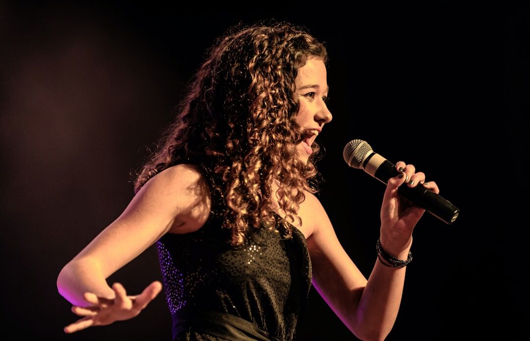 shakira on stage performing